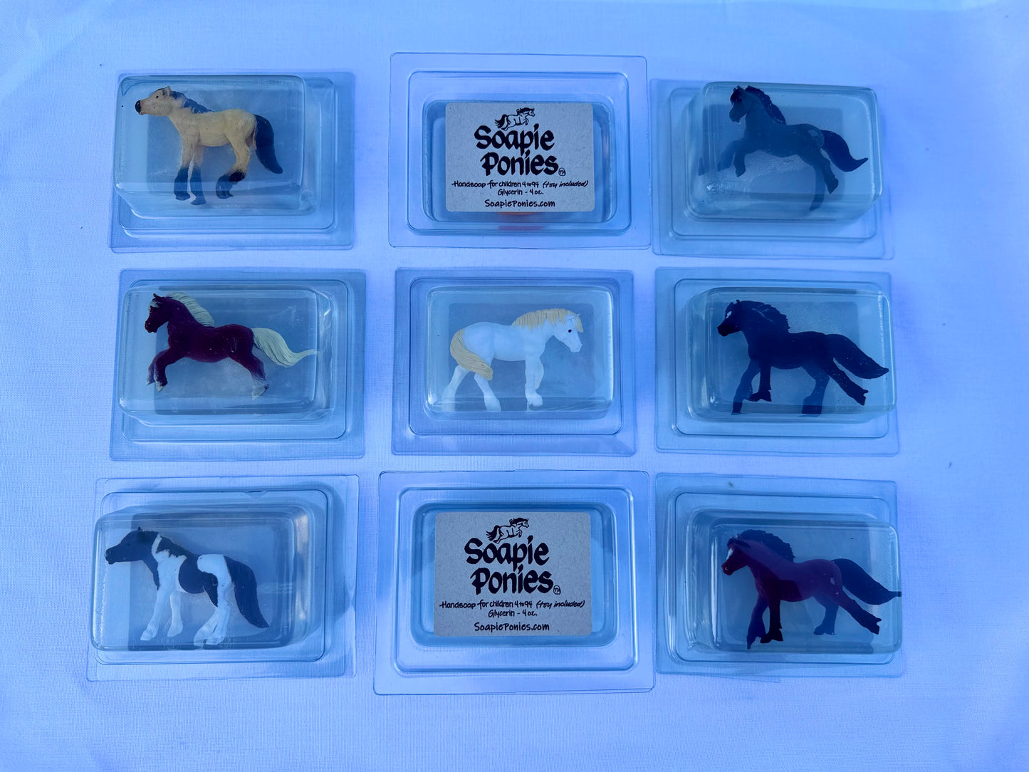 Soapie Ponies™ — Collectible Toy Hand Soap